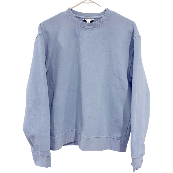 Topshop Sweaters - Topshop Oversized sweatshirt light blue size 4-6